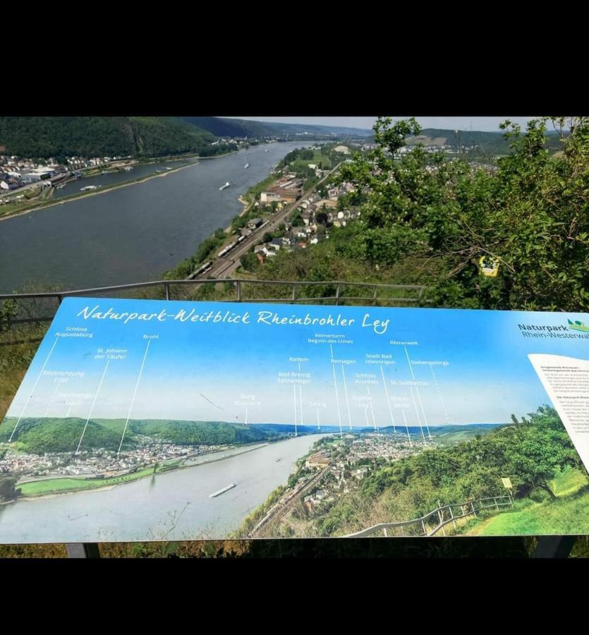 Ferienwohnung Neli Am Rhein Rheinbrohl Kültér fotó